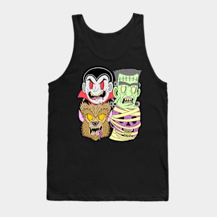 Classic monsters Tank Top